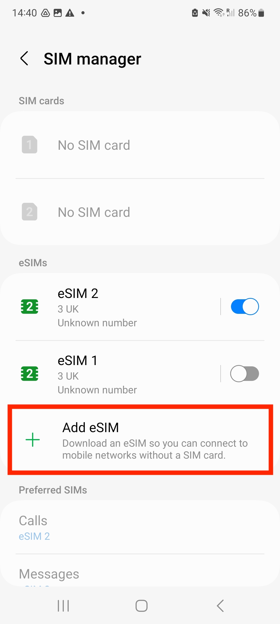 How to install an eSIM Manually on a Samsung Device – Breeze eSIM